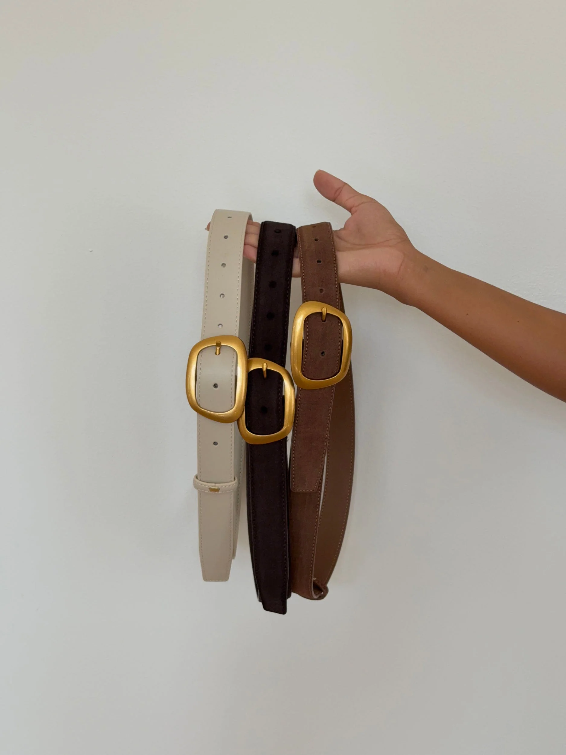 Heritage belt - Brown/gold