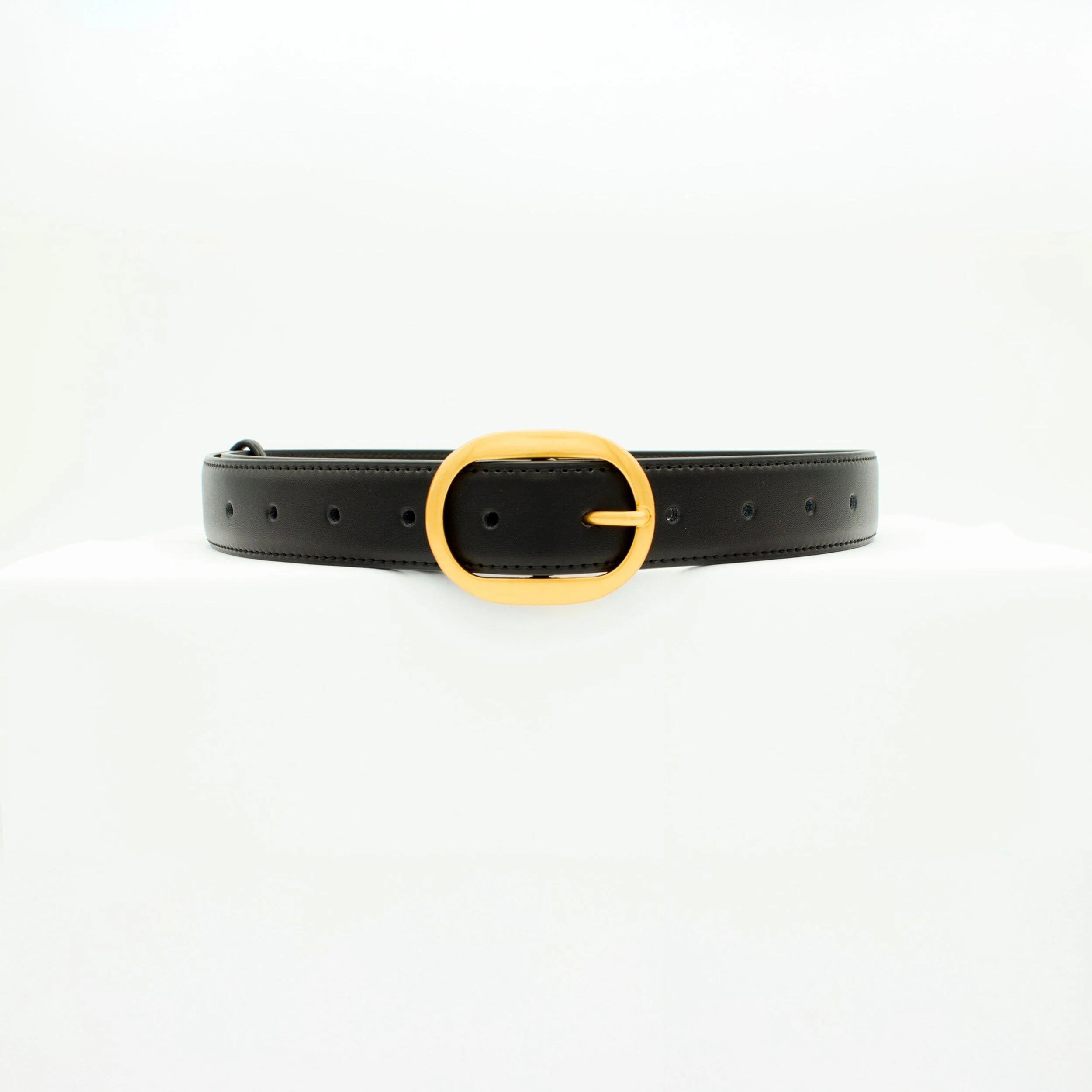Classic belt - Black/gold