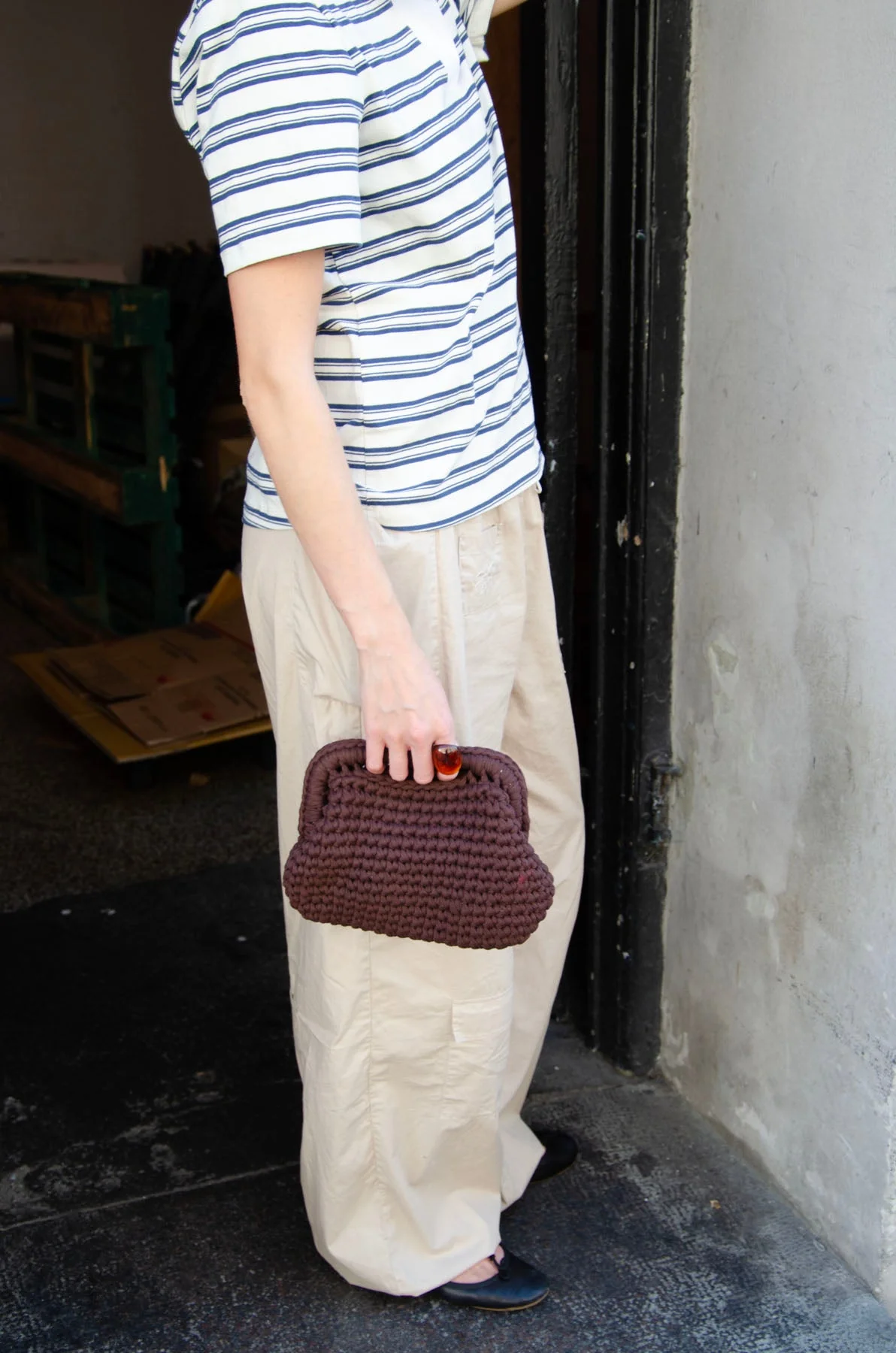 Calia clutch - Brown 3 Calia clutch - Brown