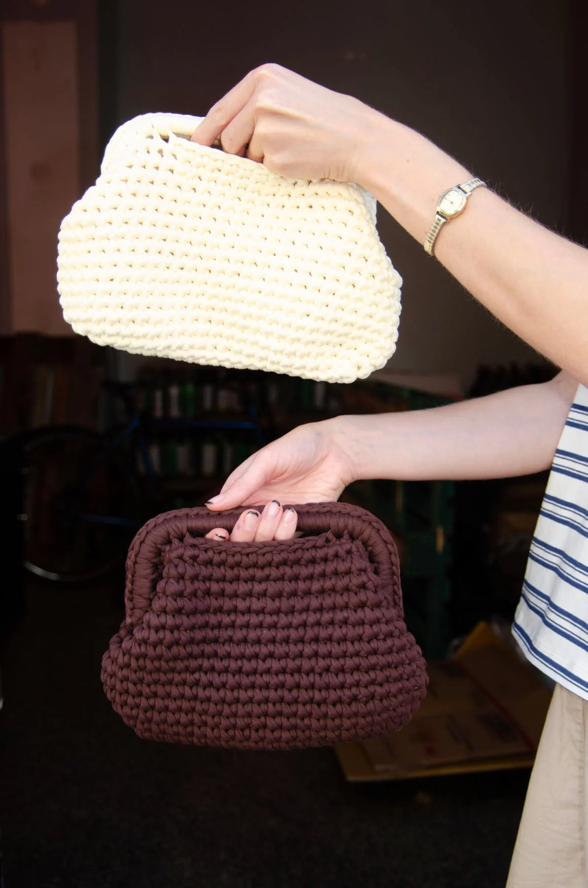 Calia clutch - Brown 4 Calia clutch - Brown