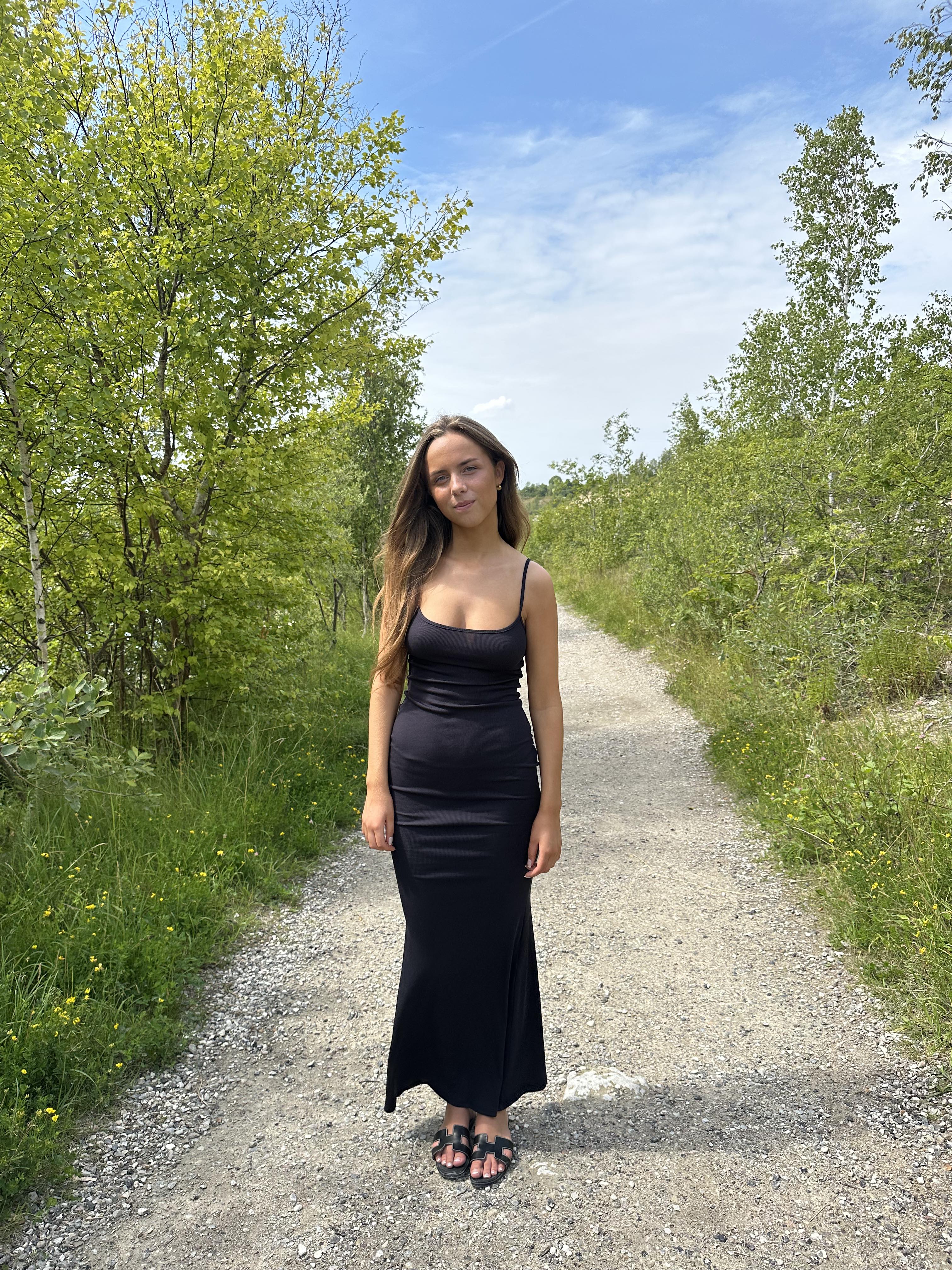 Alora dress - Dark navy