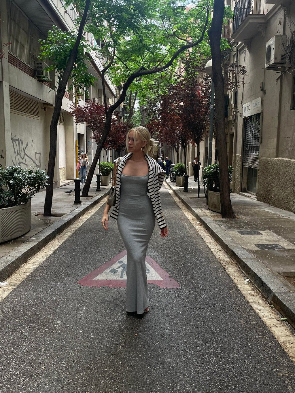 Alora dress - grey