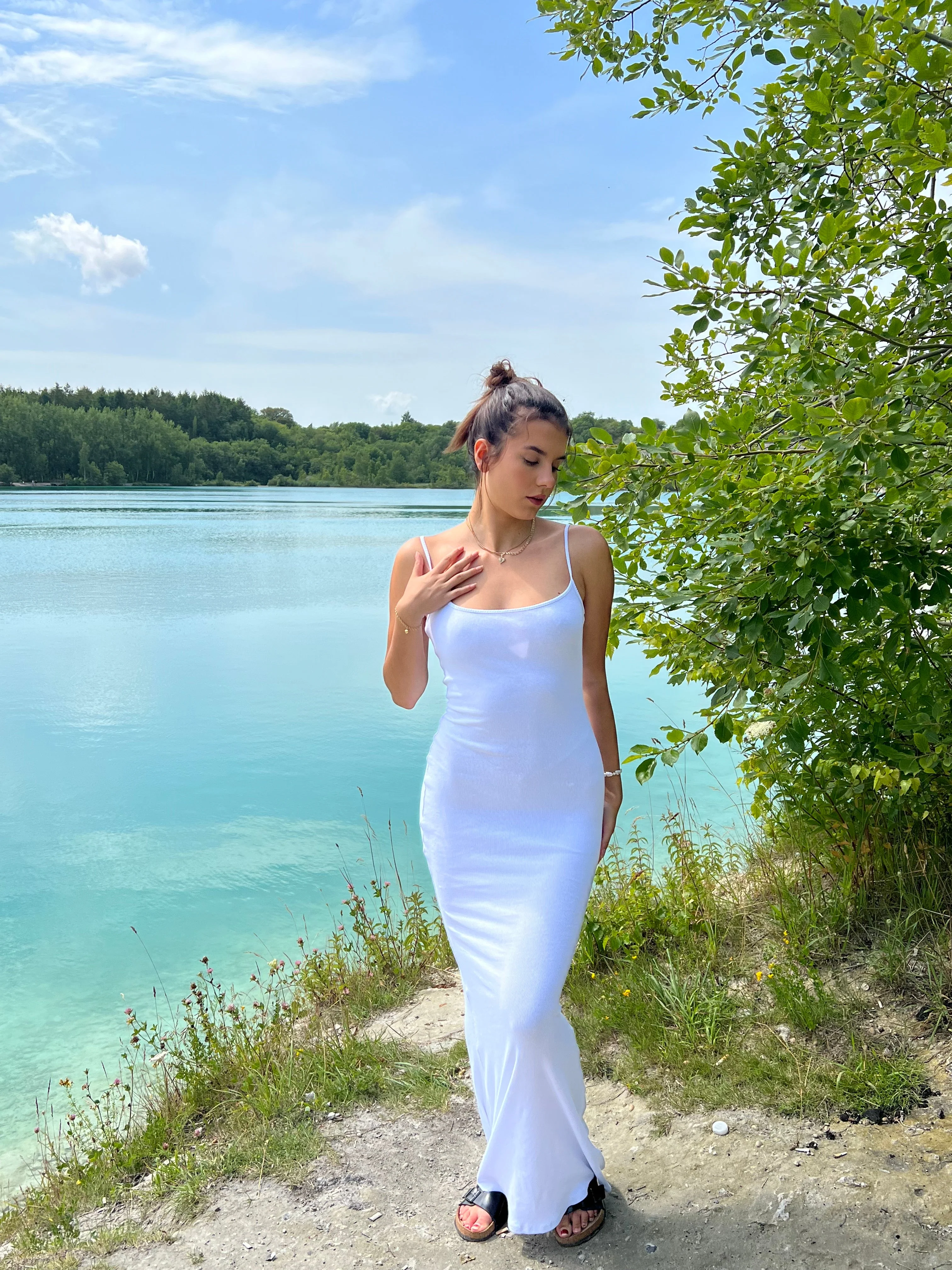 Alora dress - White