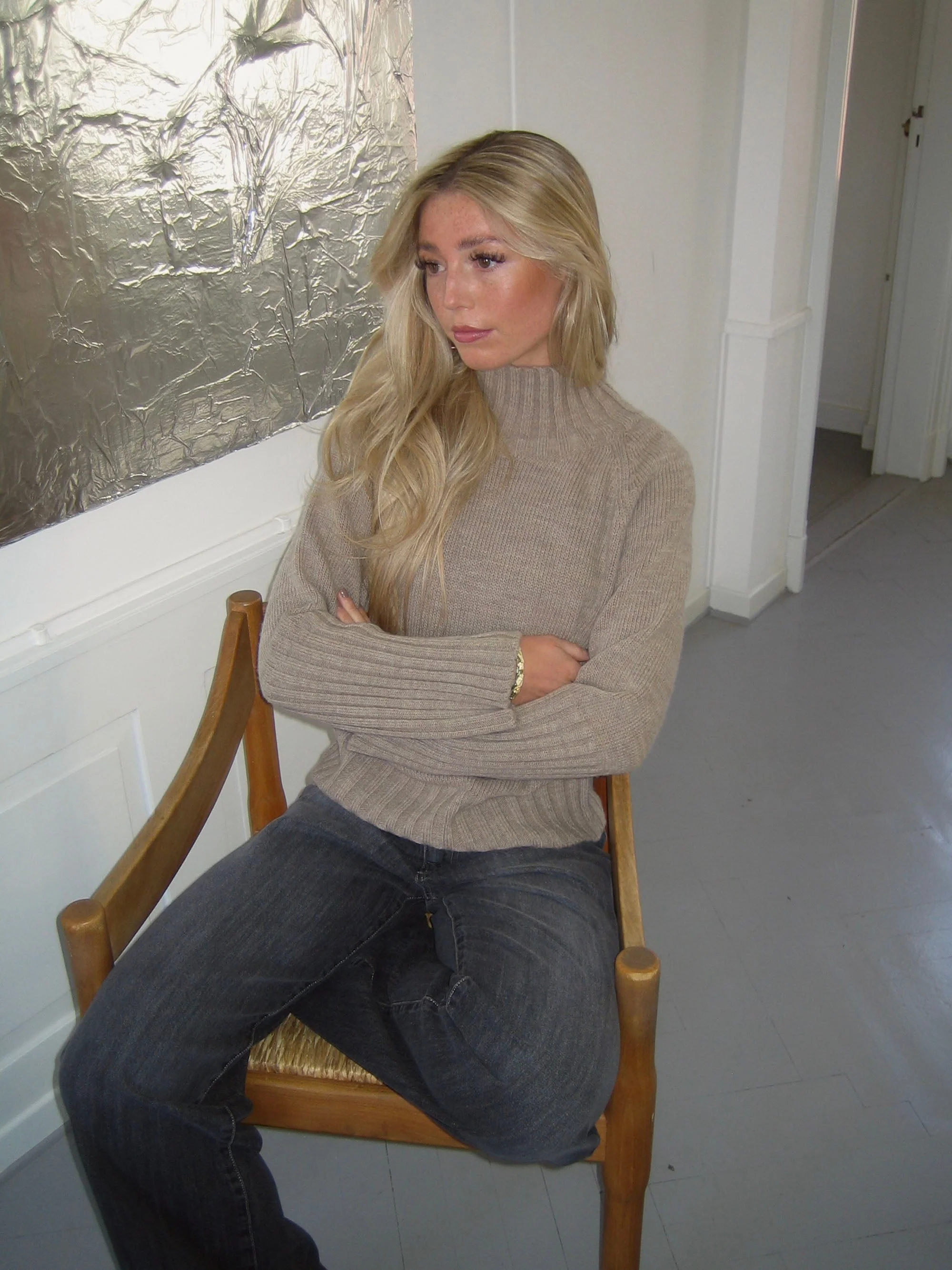 Alyssa turtleneck - Beige