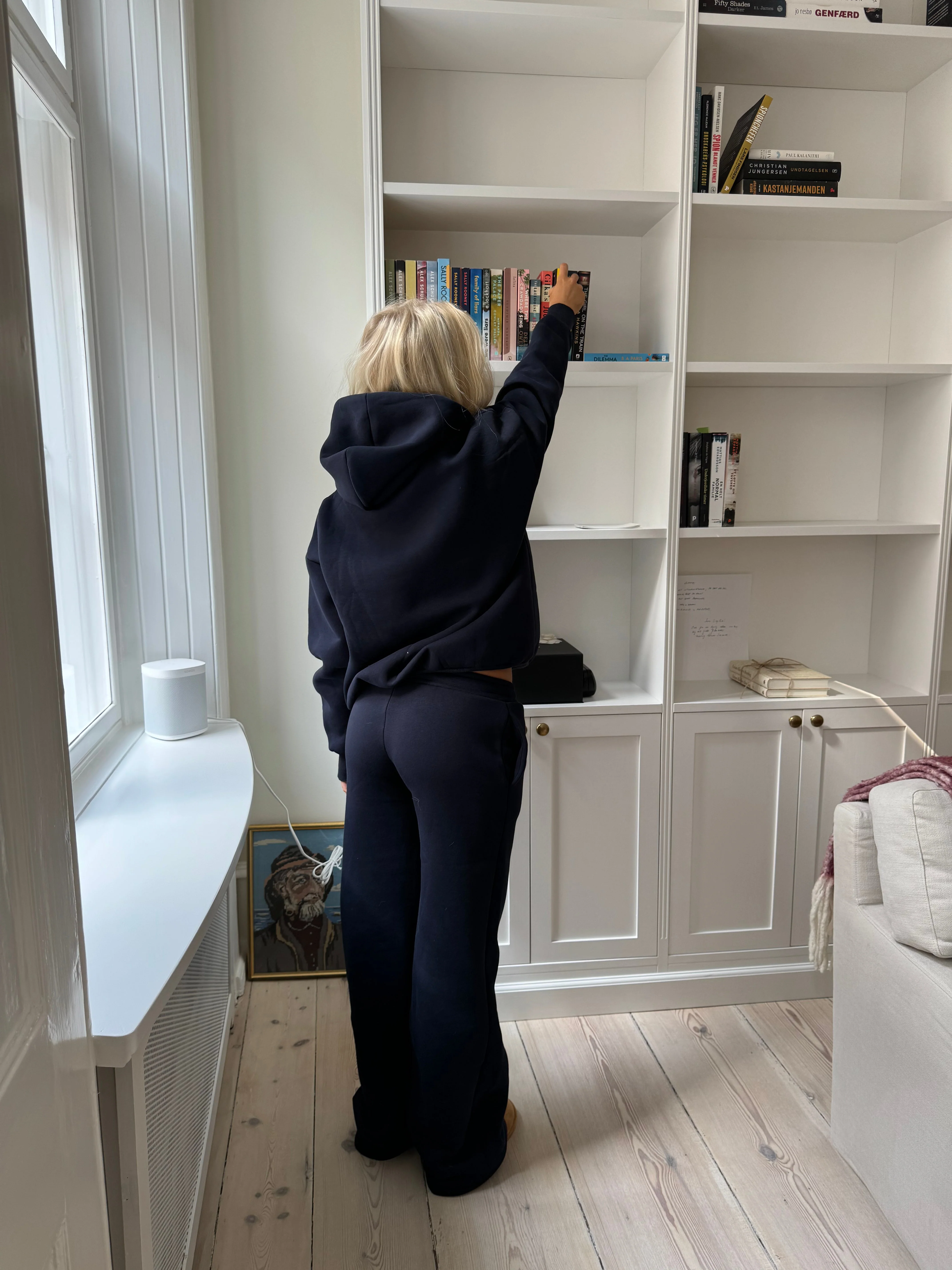 Anelise hoodie - Navy