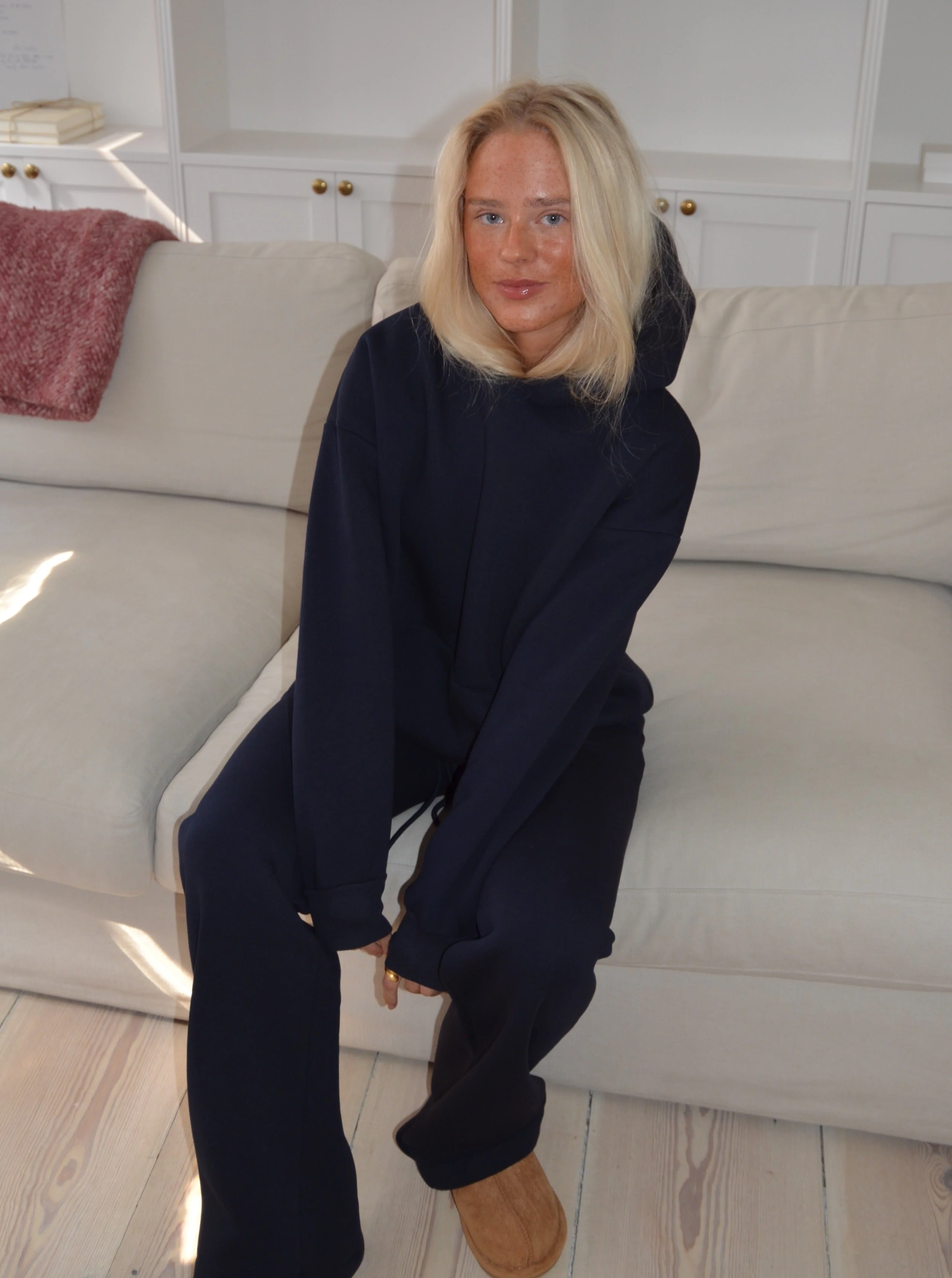 Anelise hoodie - Navy