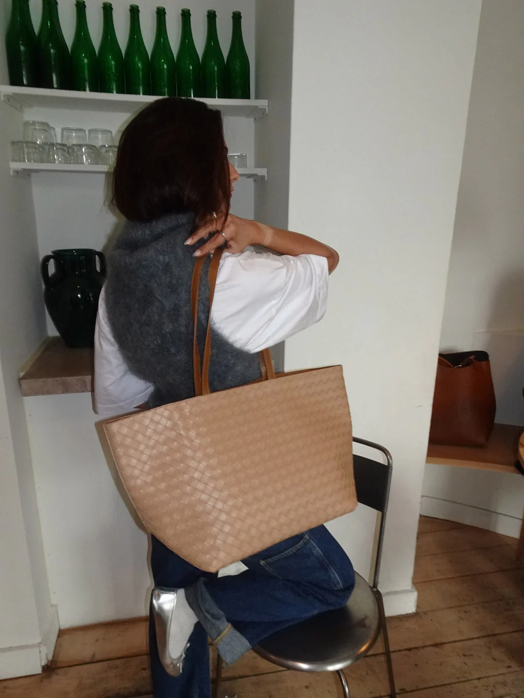 Chili woven bag - Beige 10 Chili woven bag - Beige