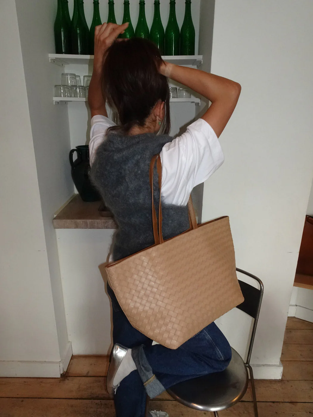 Chili woven bag - Beige 11 Chili woven bag - Beige