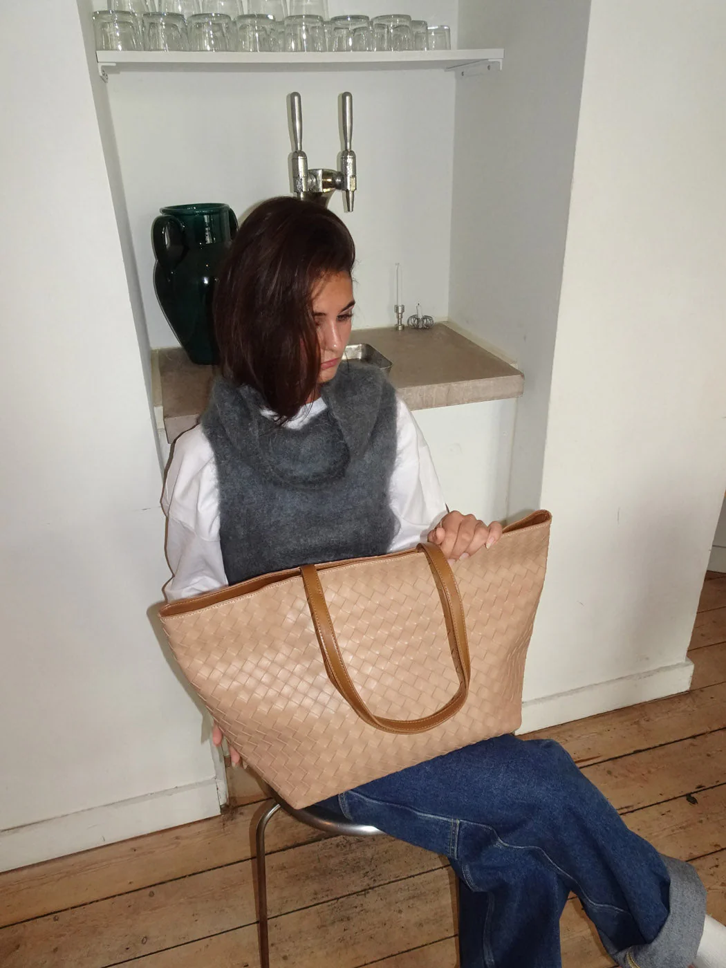 Chili woven bag - Beige 6 Chili woven bag - Beige