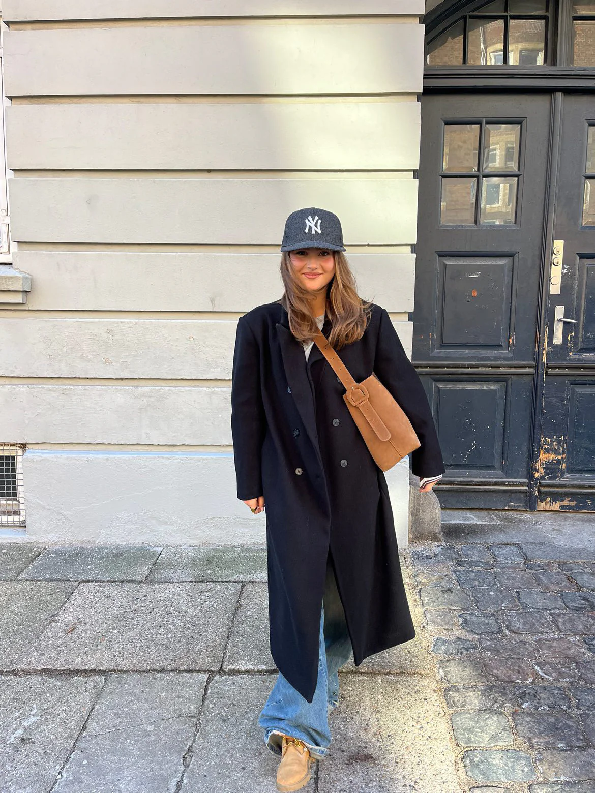 Barcelona shoulder bag - Camel