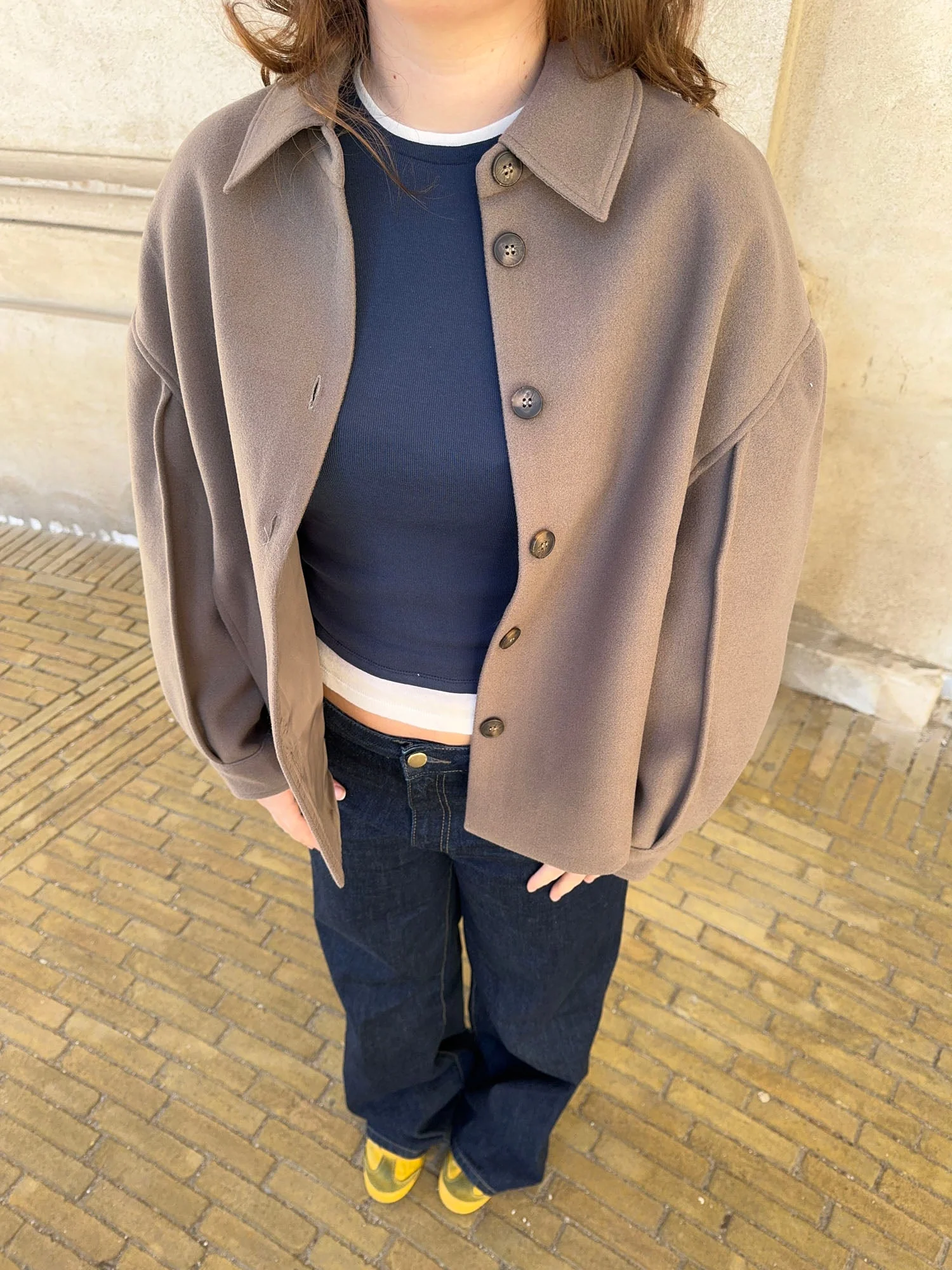 Benedikte jacket - Taupe