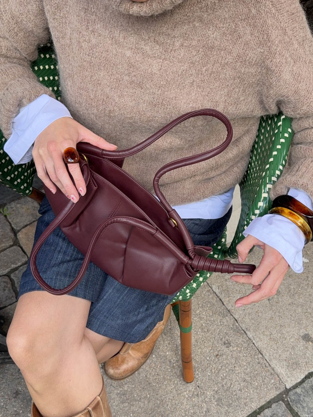 Billy handbag - Red