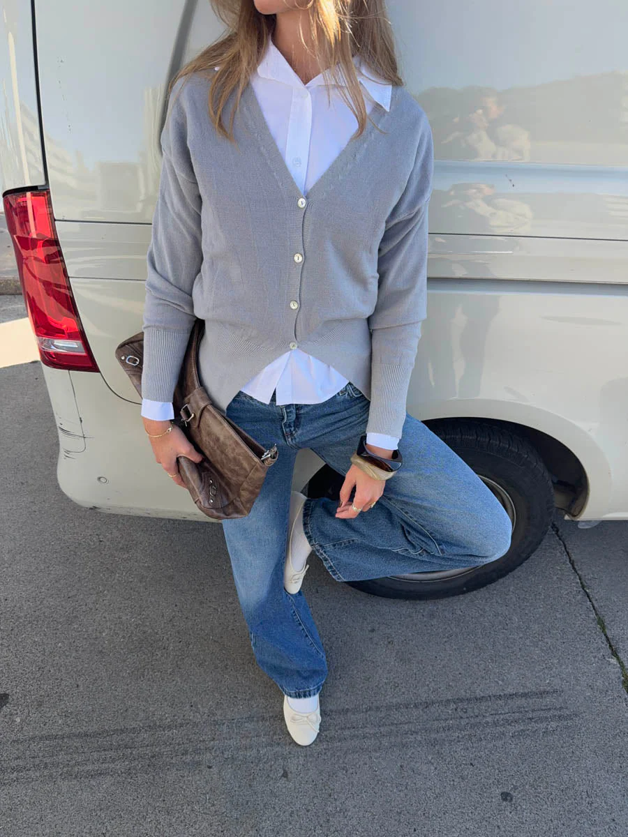 Alice cardigan - Grey