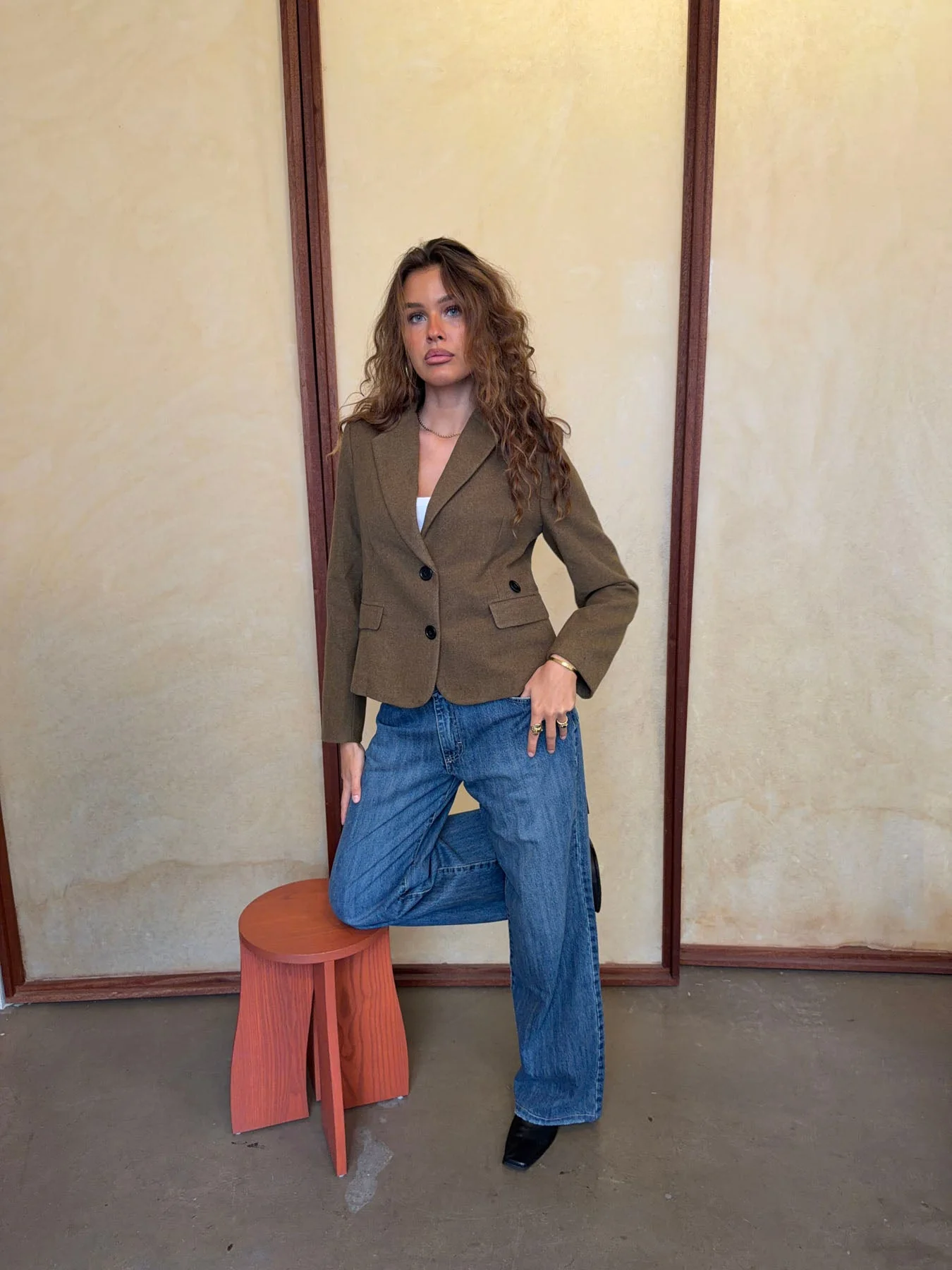 Anahita short blazer - Khaki