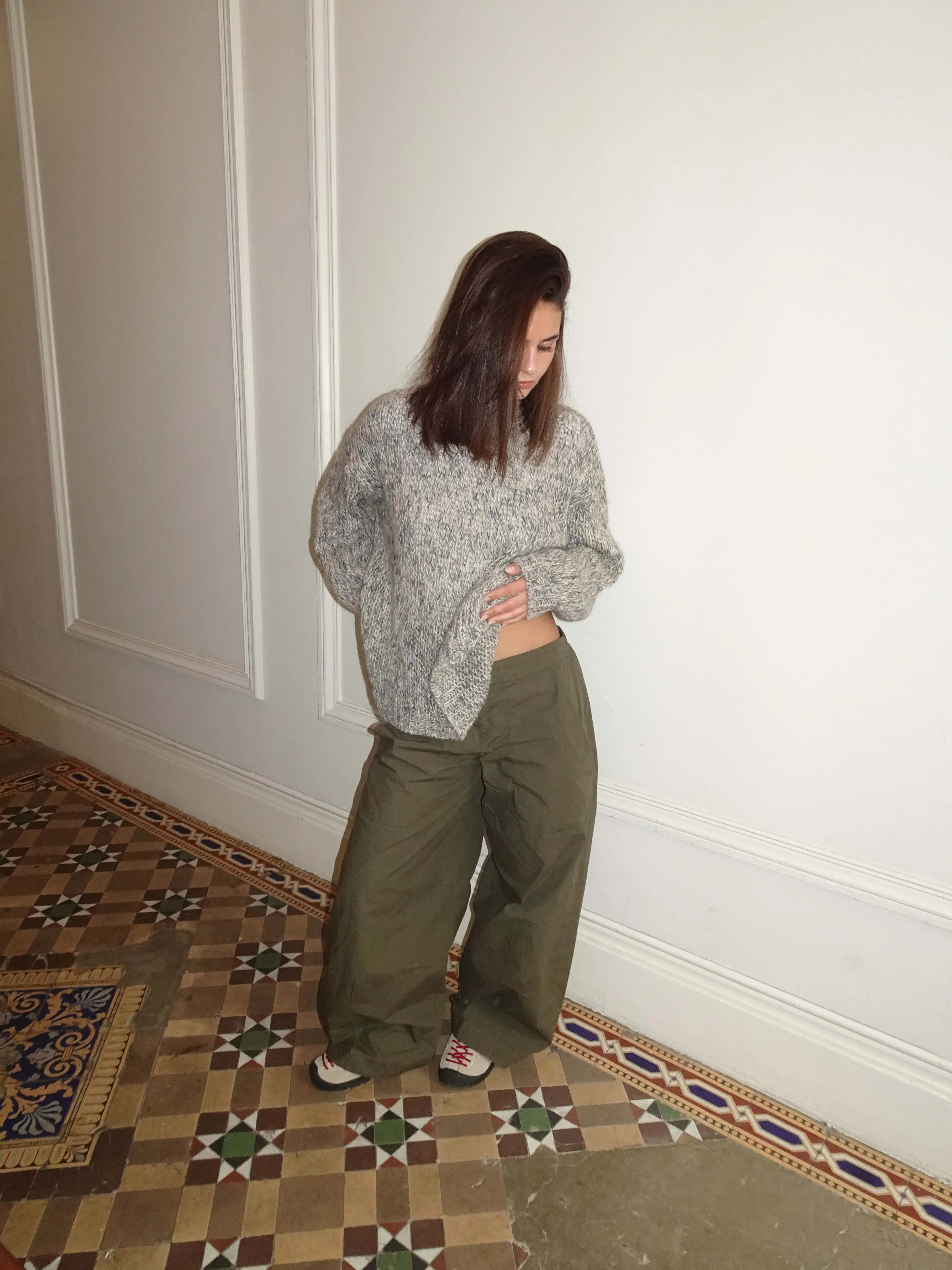 Jeala knit - Grey/beige