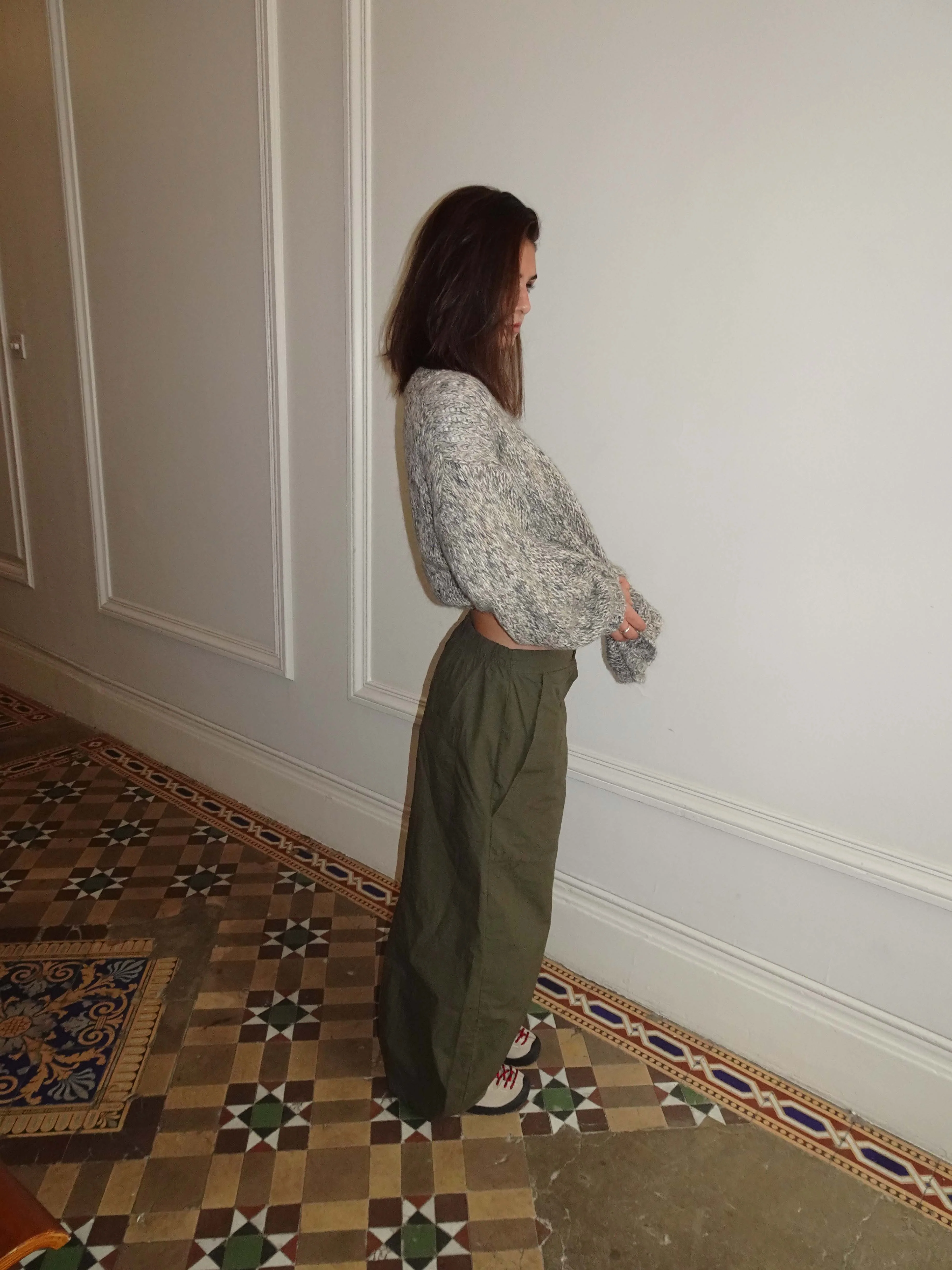 Jeala knit - Grey/beige