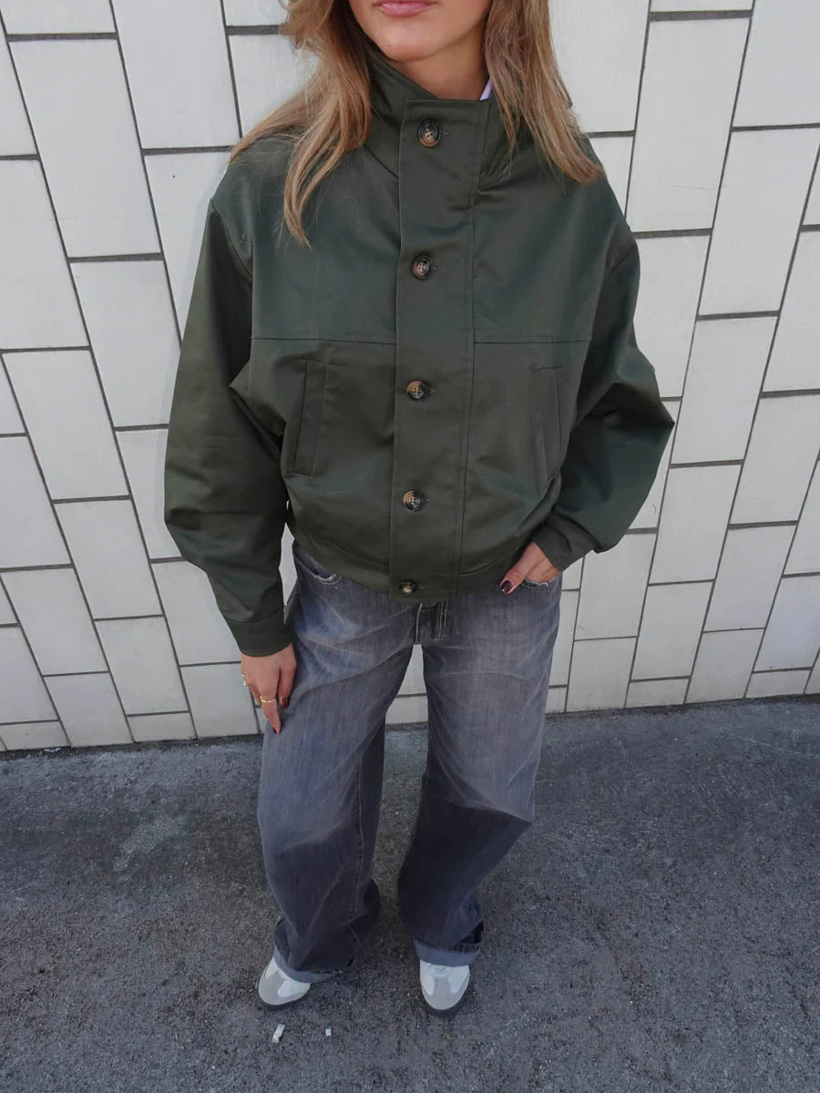 Atlas bomber jacket - Green