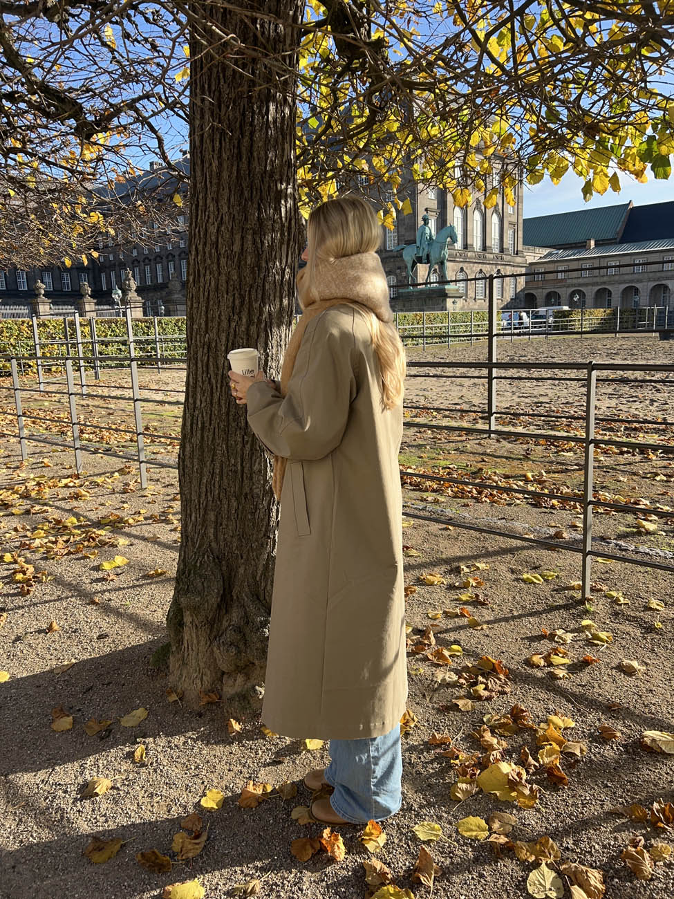 Gale scarf - Light brown
