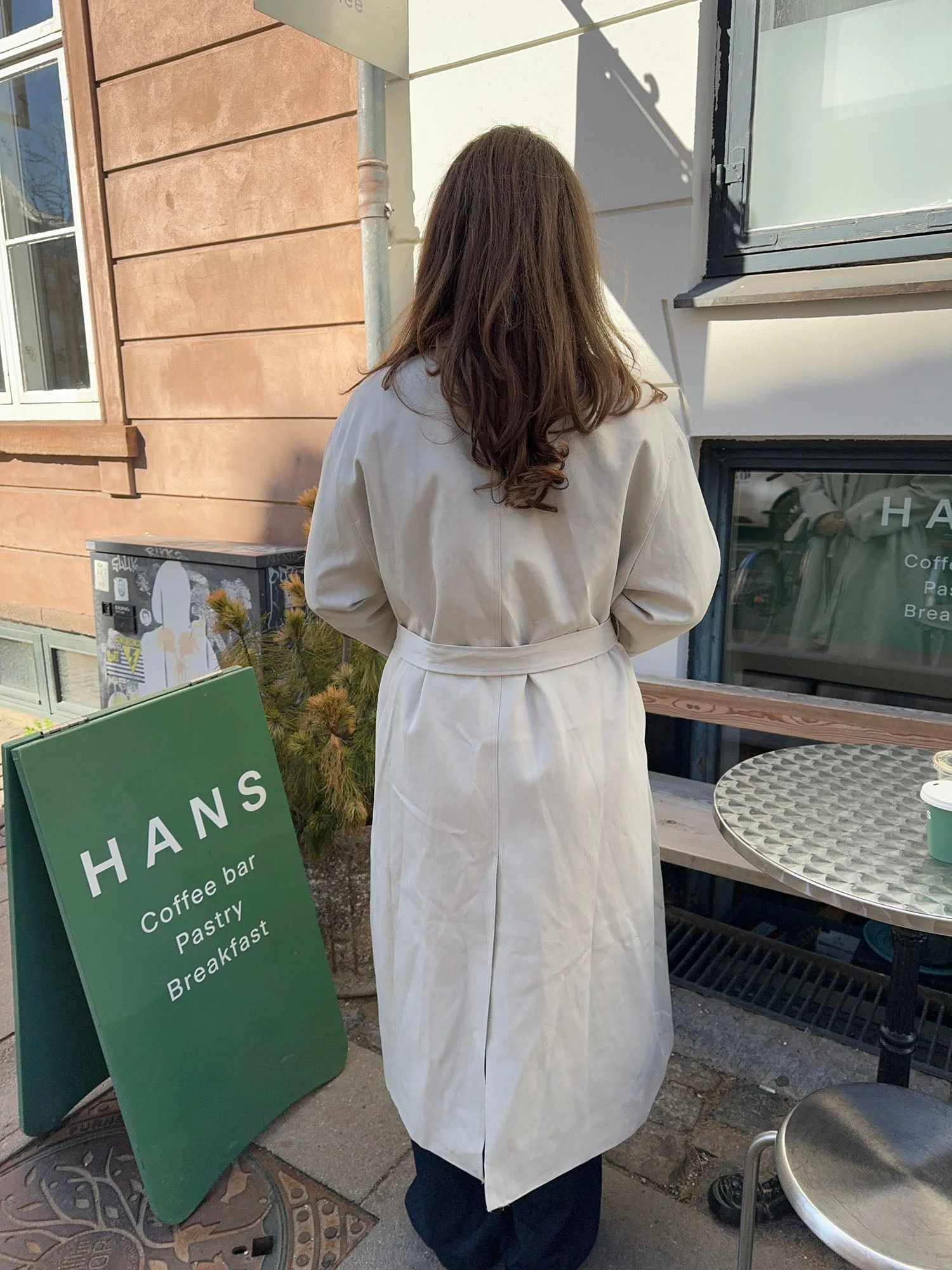 Tindraline trench coat - Off white