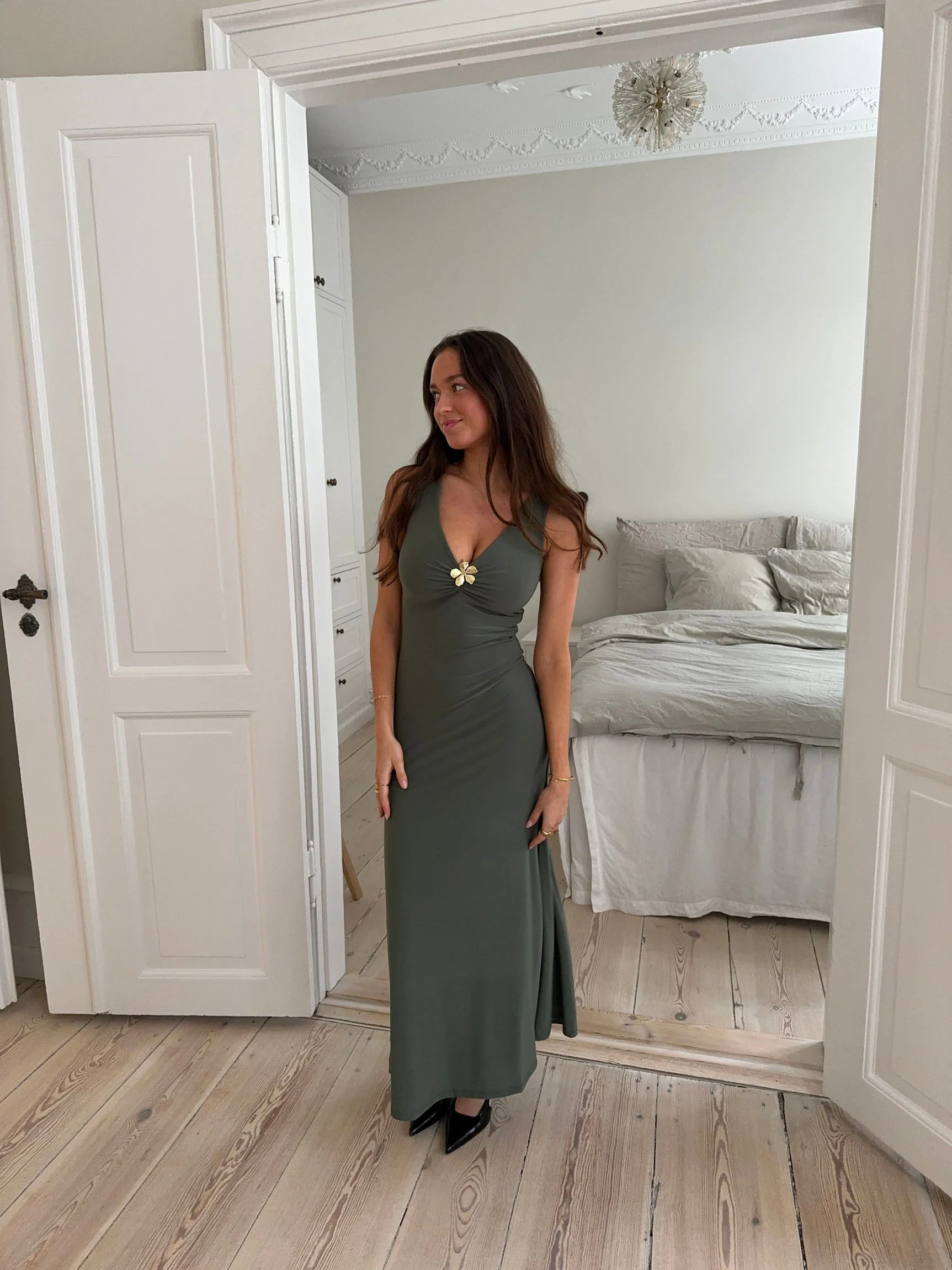 Tita maxi dress - Sage green