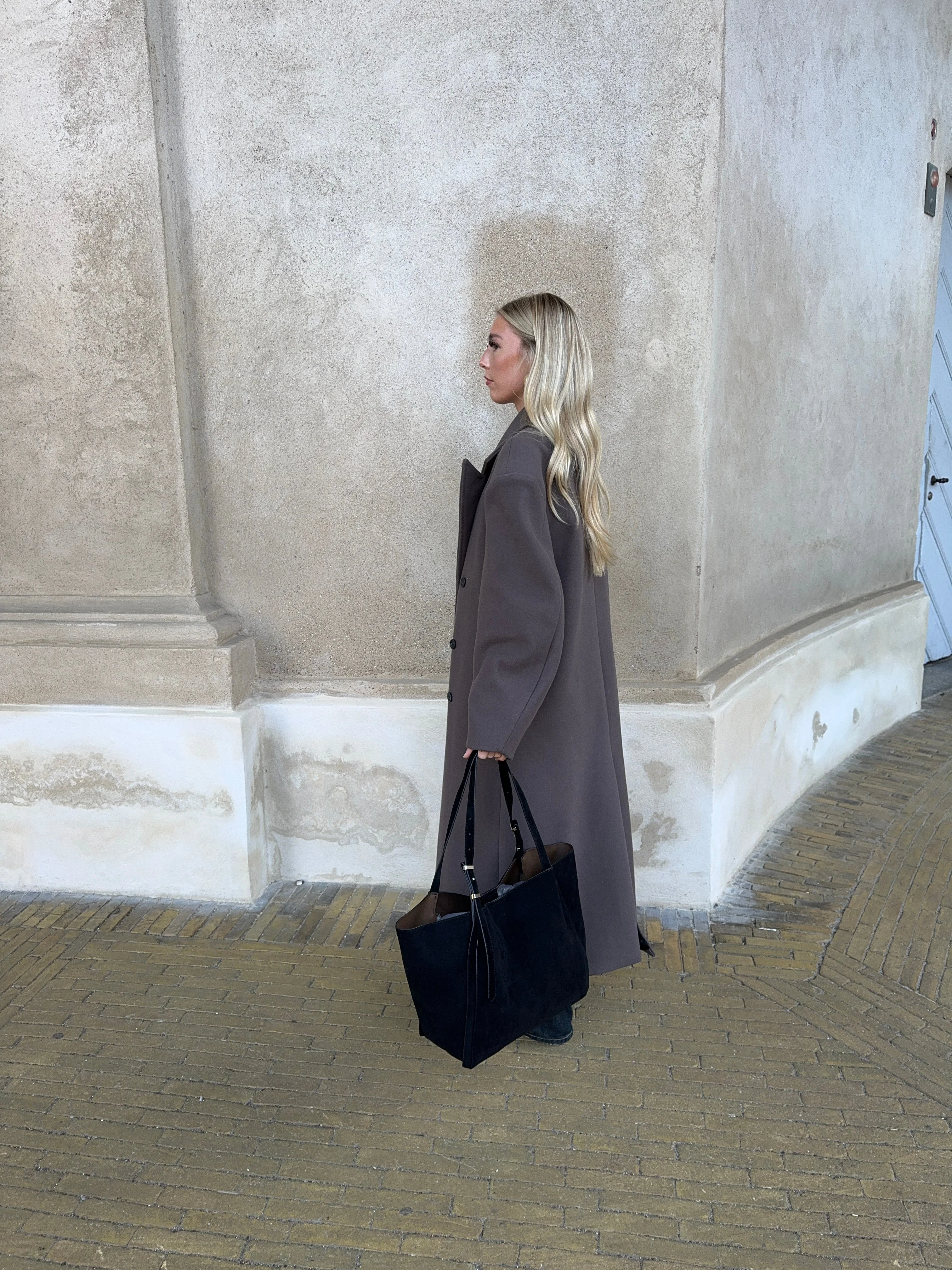 Tolouse suede bag - Black