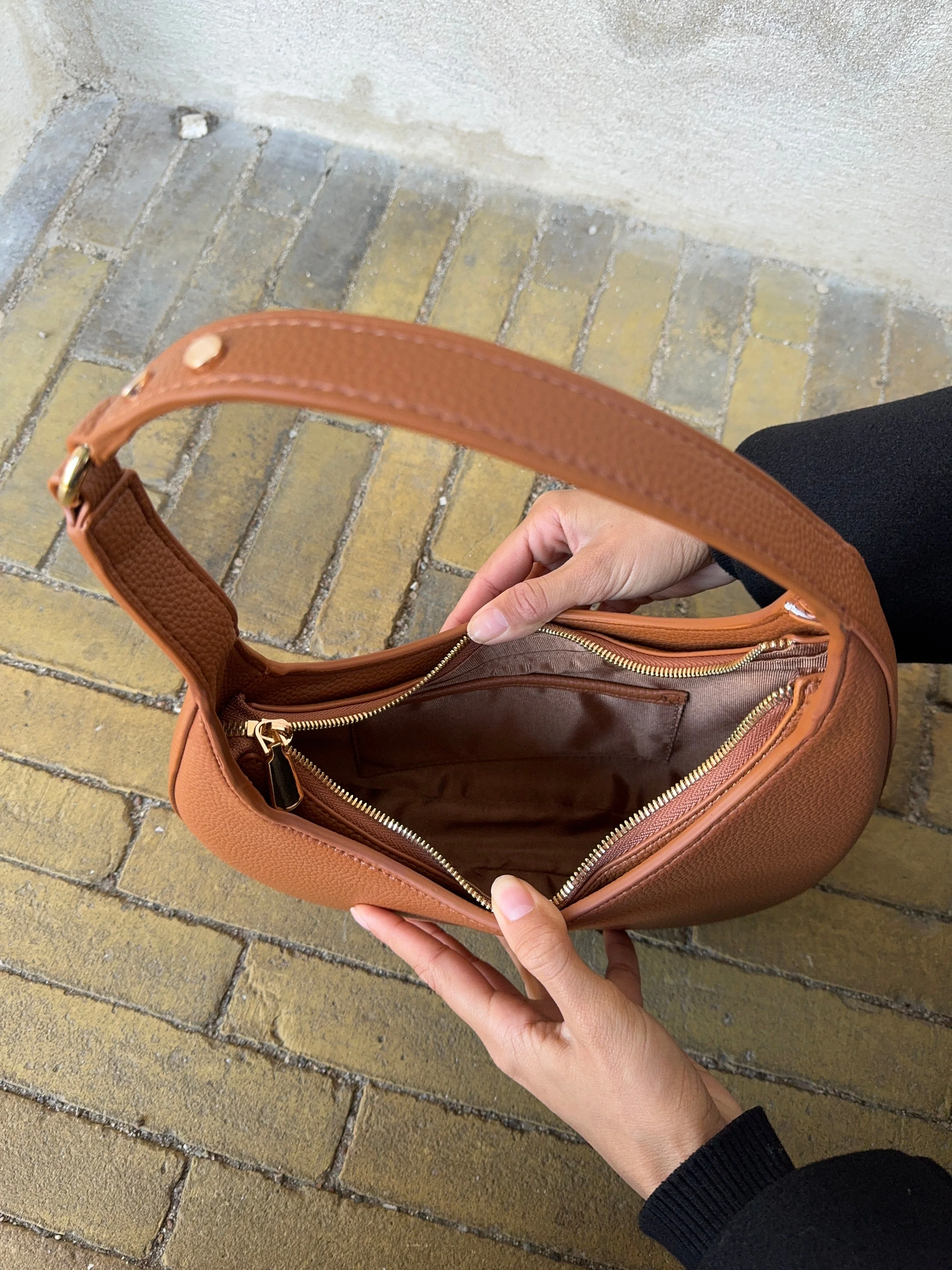 Torino hand bag - Camel