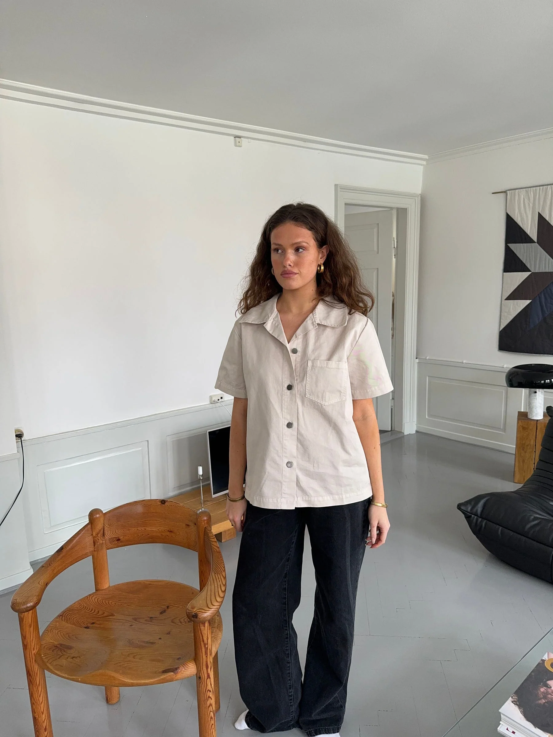 Trana short-sleeved shirt - Off White